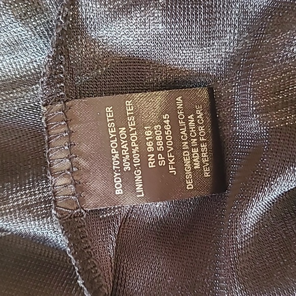 SOLD * Vintage Striped Mini Dress - Picture 3 of 10